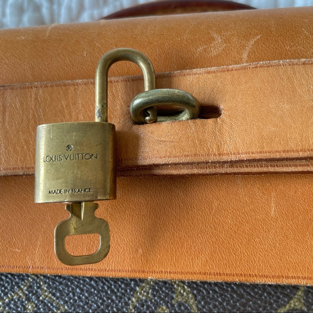 Authentic Louis Vuitton Monogram Steamer Bag 45 - Picture 11 of 14